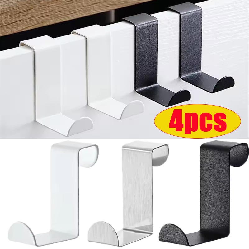 Kitchen Appliances Cabinet - Drawer Reversible Stainless Steel Hooks, Cabinet