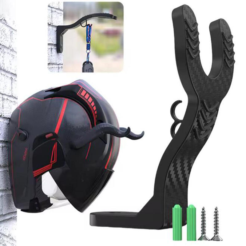 Kitchen Appliances Shelves - Motorcycle Helmet Hook Racks Multipurpose Hook