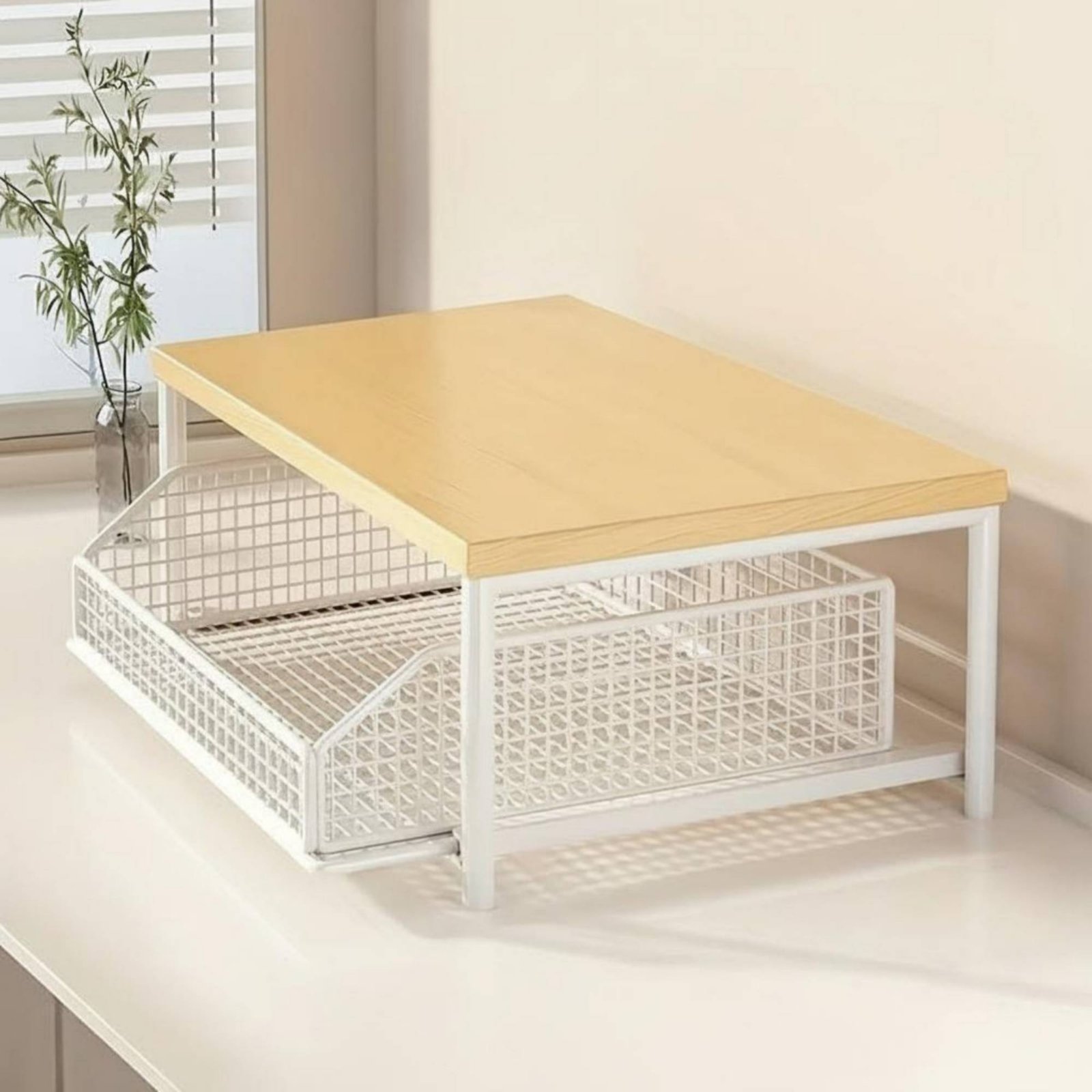 Kitchen Appliances Shelves - 2-Tier Kitchen Counter Rack Space Saving