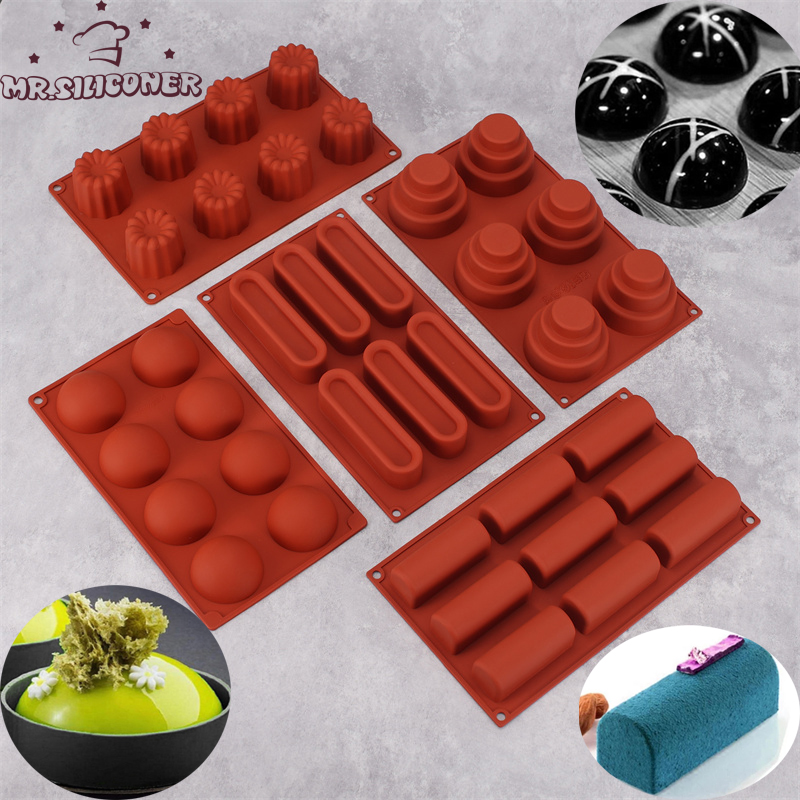 Kitchen Appliances Garage - 3D Ball Round Half Sphere Silicone