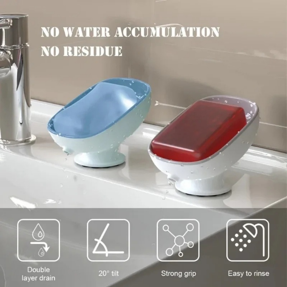 Kitchen Appliances Shelves - 1pc Super Suction Cup Bathroom Soap