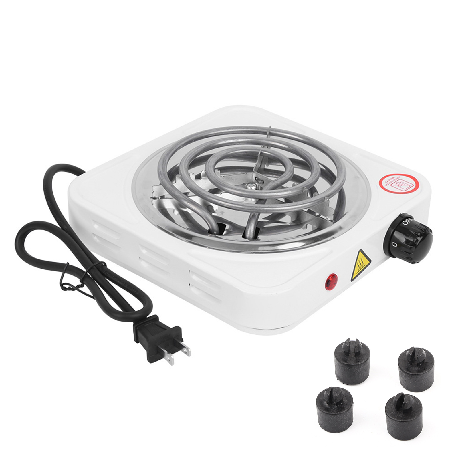 Kitchen Appliances Youtube - 1000W Stainless Steel Portable Single Tube