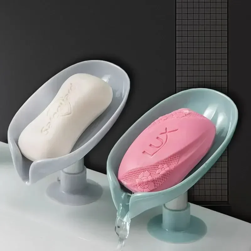 Drain Soap Holder Leaf Shape S - Kitchen Appliances Shelves 评论和价格