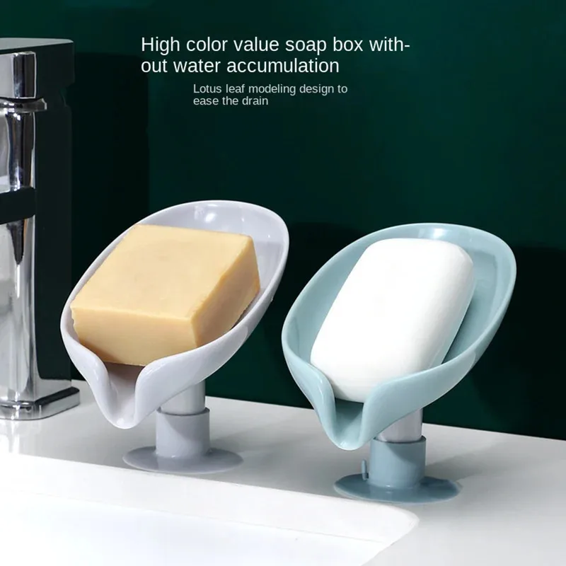 Drain Soap Holder Leaf Shape S - Kitchen Appliances Shelves 评论和价格