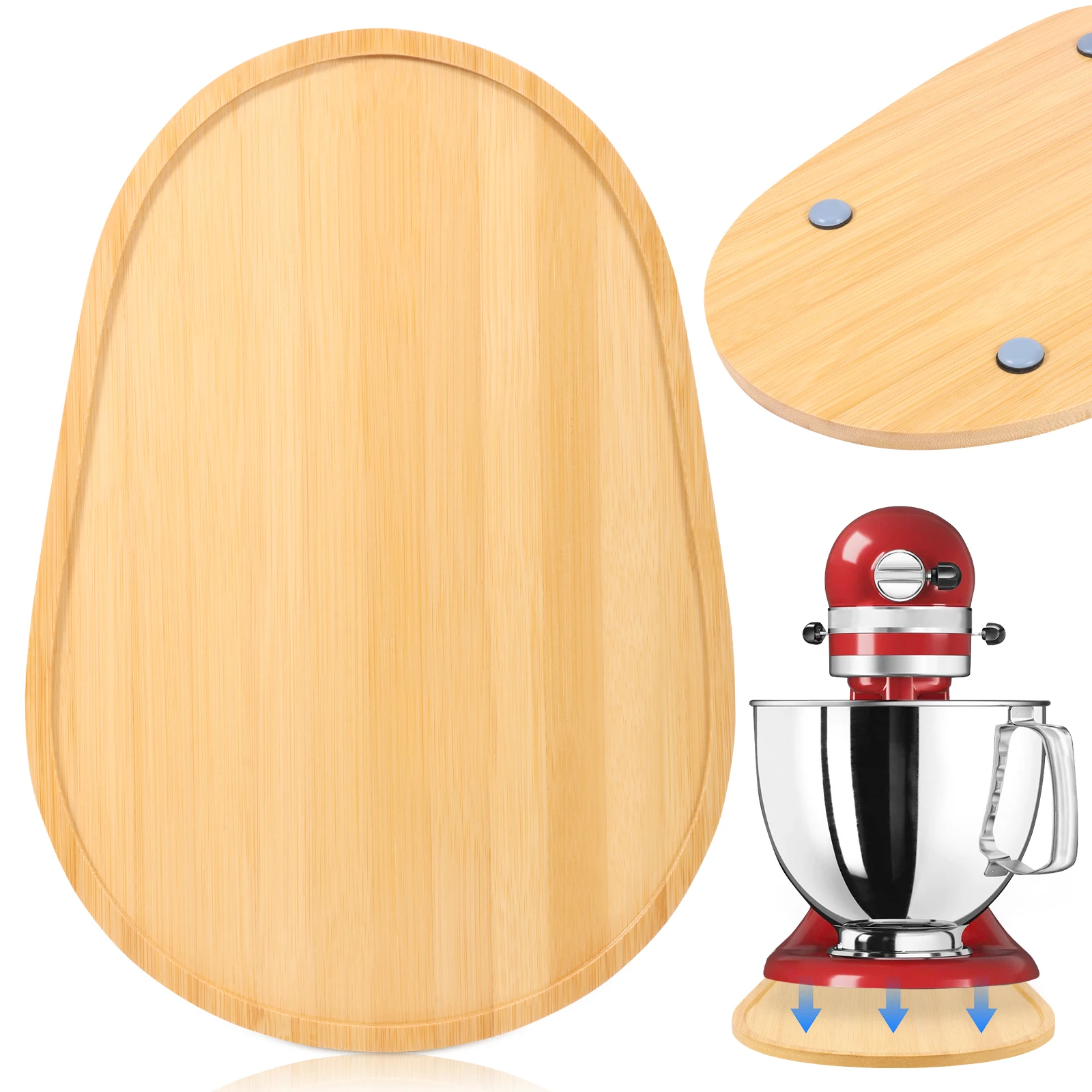 Bamboo Mixer Slider for Kitche - Kitchen Appliances Kitchenaid 评论和价格