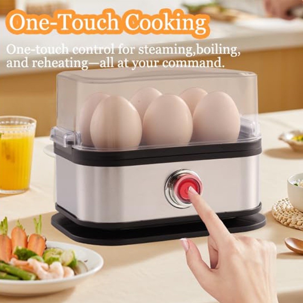 200W Power Eggs Boiler 6 Eggs  - Egg Cooker Rapid 评论和价格