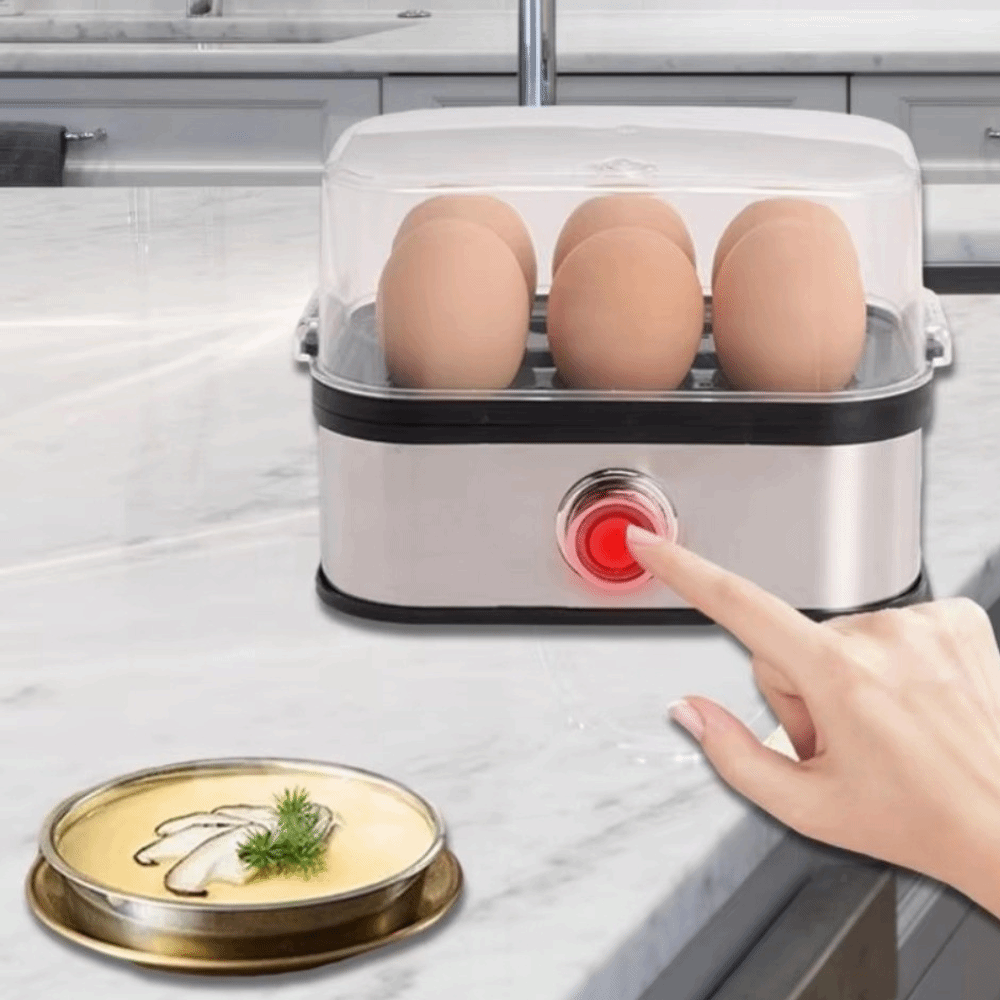 200W Power Eggs Boiler 6 Eggs  - Egg Cooker Rapid 评论和价格