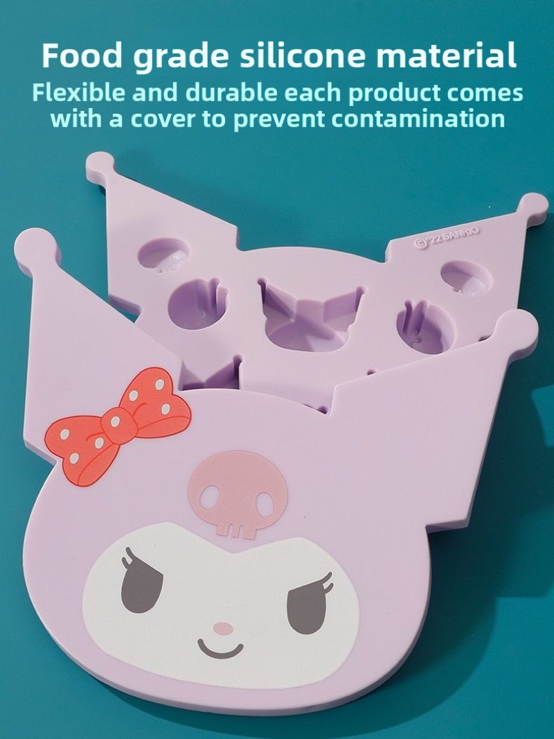 Cute Cartoon Skull Bow Ice Cub - Kitchen Appliances Refrigerators 评论和价格