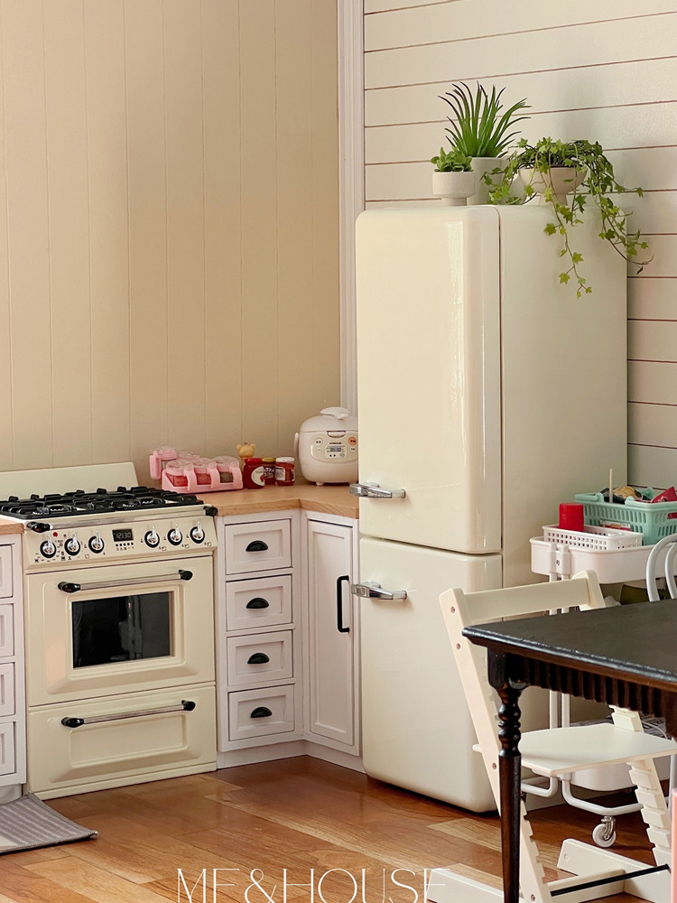 1/6 Doll House Model Furniture - Kitchen Appliances Refrigerators 评论和价格
