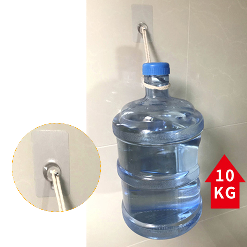 10Pcs Shelf Adhesive Wall Hook - Kitchen Appliances Cabinet 评论和价格