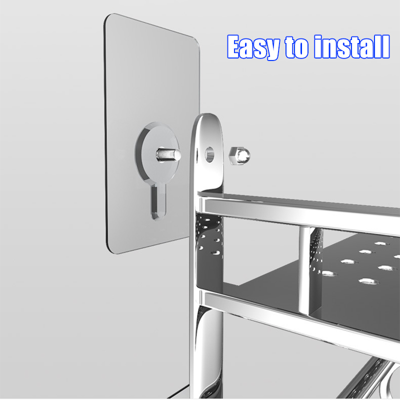 10Pcs Shelf Adhesive Wall Hook - Kitchen Appliances Cabinet 评论和价格