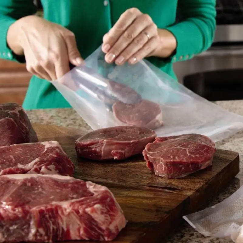 12cmx500cm Textured Vacuum Bag - Kitchen Appliances Refrigerators 评论和价格