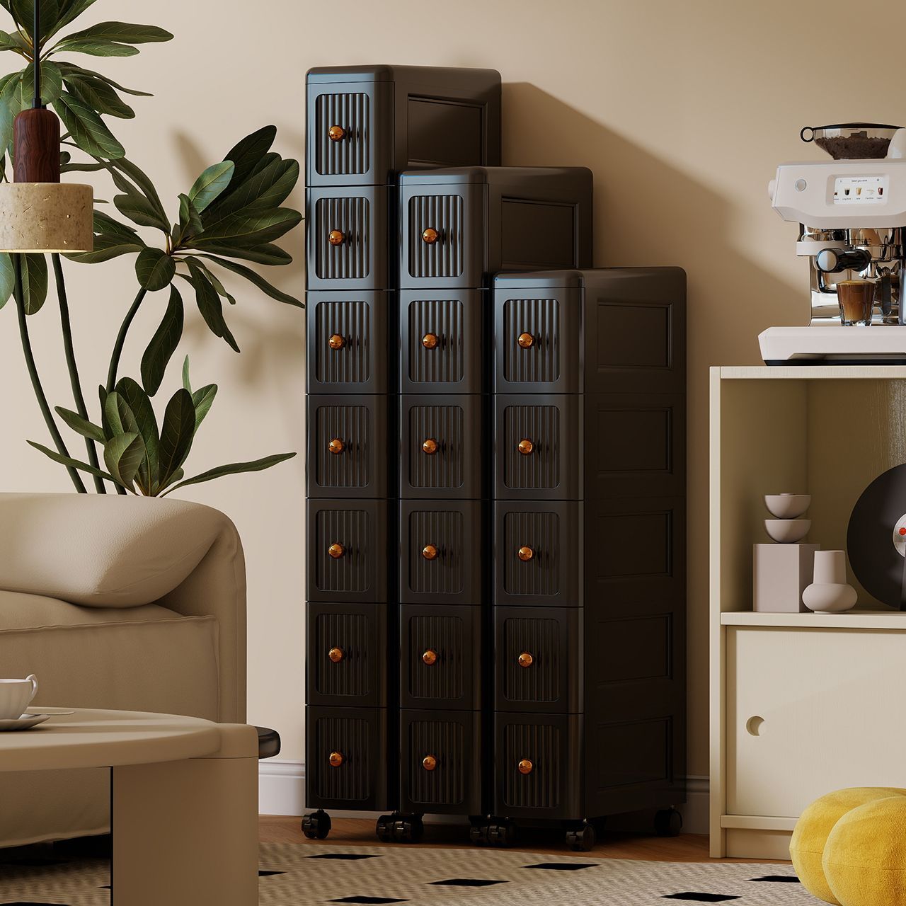 15CM Narrow Gap Drawer Storage - Kitchen Appliances Cabinet 评论和价格