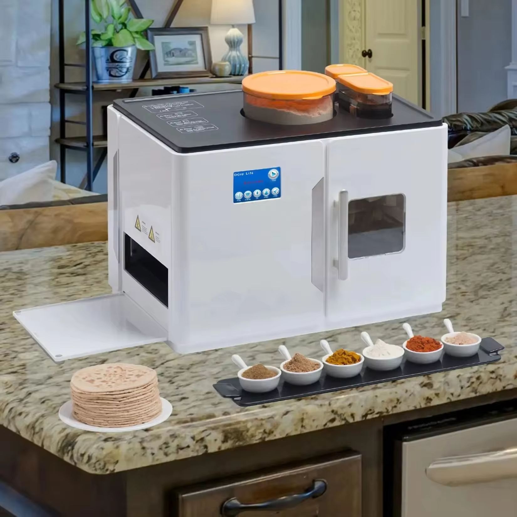 Electric Roti Robot Rotti Ata  - Roti Maker Automatic 评论和价格