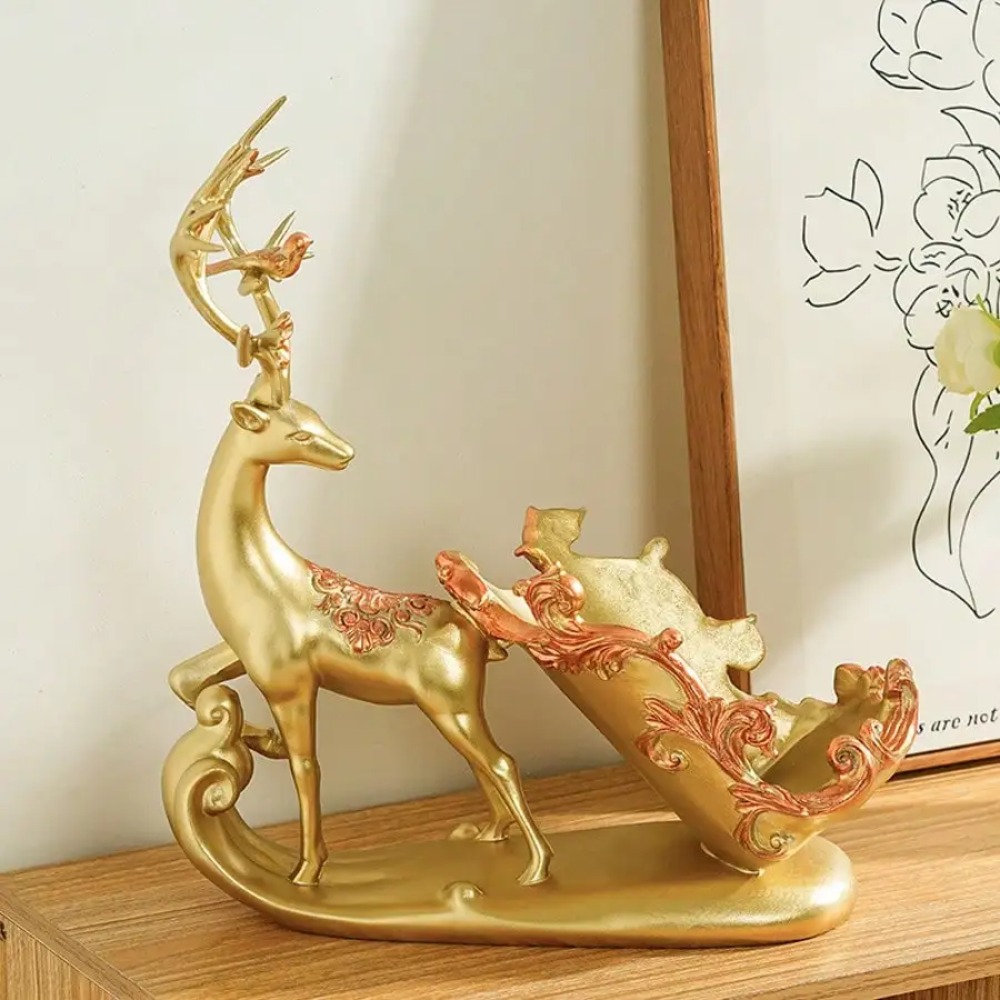 Reindeer Wine Bottle Holder Mo - Kitchen Appliances Shelves 评论和价格