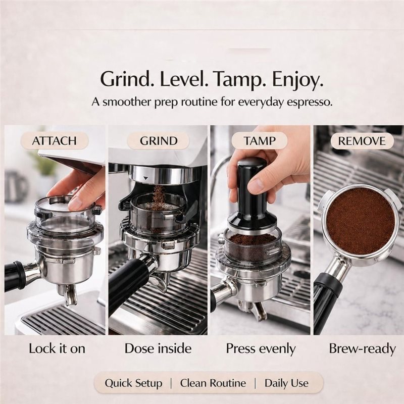 Promotion!Twist-Lock Portafilt - Breville Espresso Barista Express 评论和价格