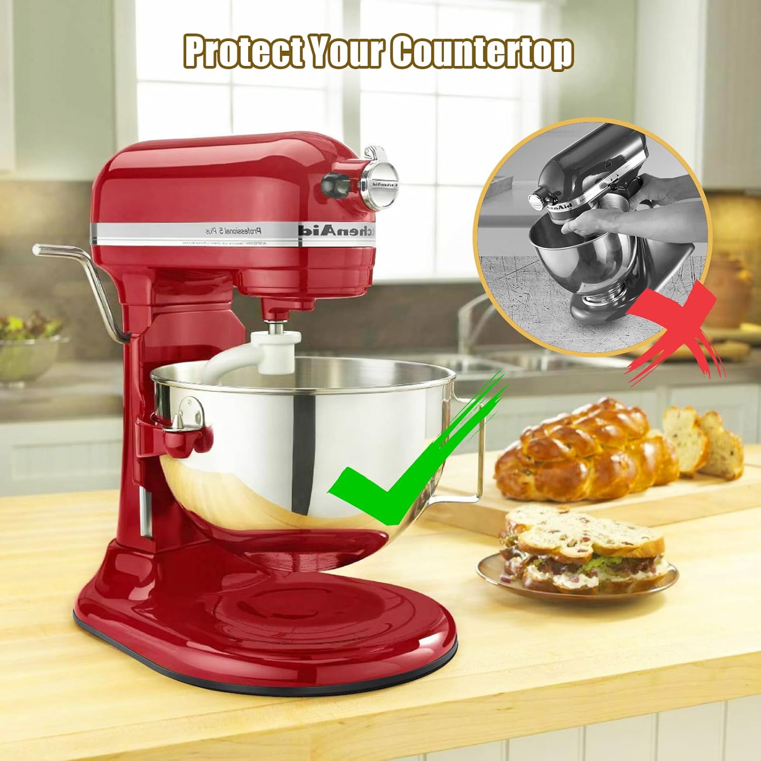 Sliding Mat for Kitchenaid Mix - Kitchen Appliances Kitchenaid 评论和价格