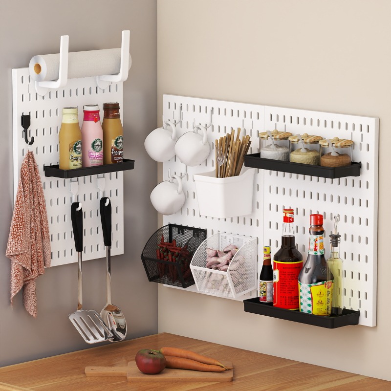 Non Drill Wall Mounted Storage - Kitchen Appliances Organizer 评论和价格