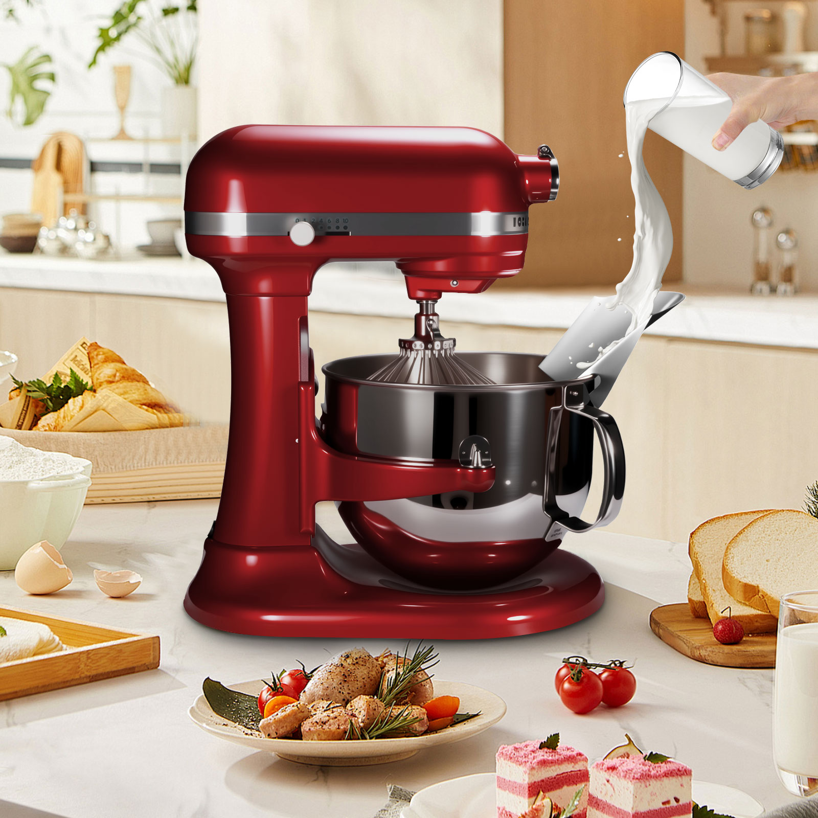 1pc Stainless Steel Tipping Gu - Kitchen Appliances Kitchenaid 评论和价格