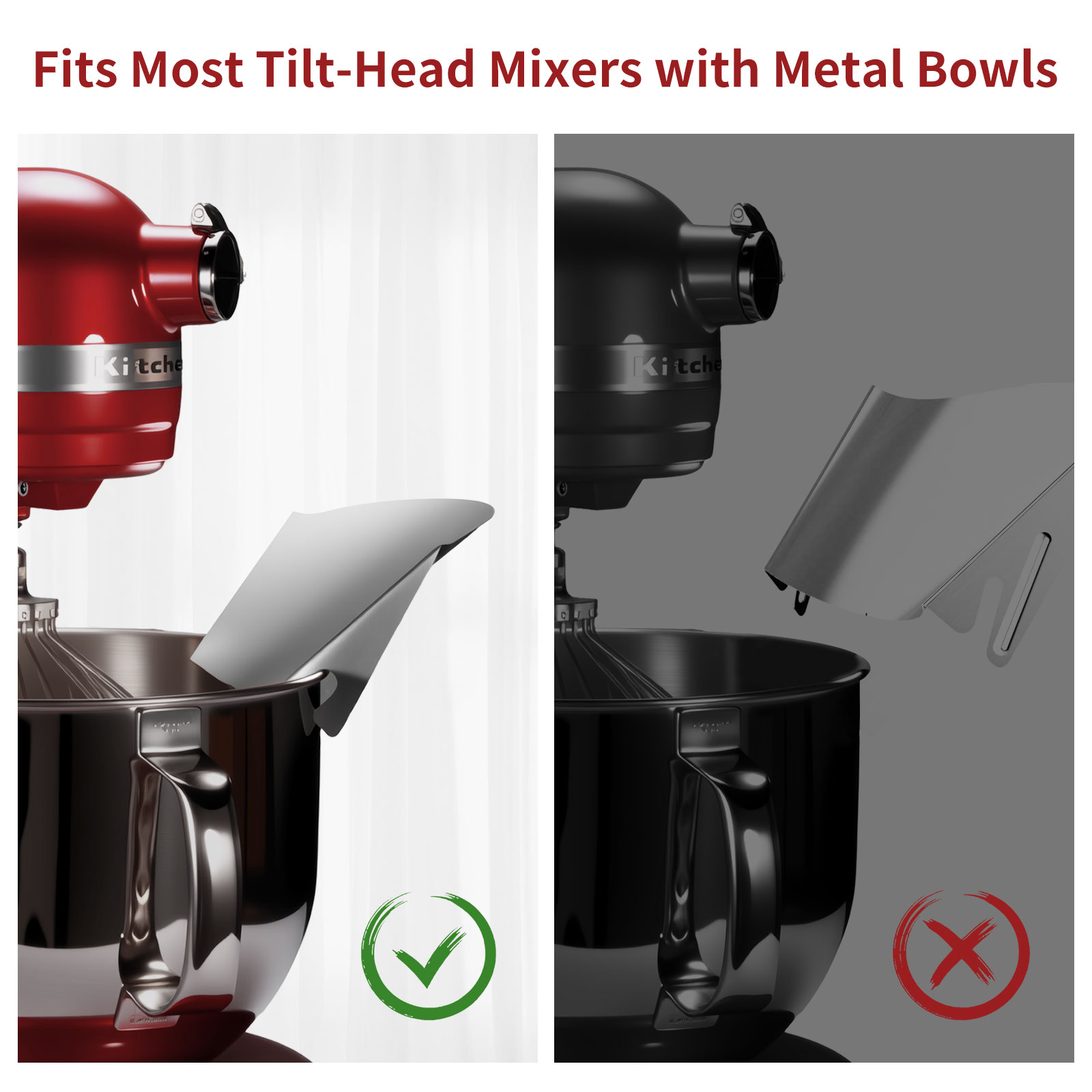 1pc Stainless Steel Tipping Gu - Kitchen Appliances Kitchenaid 评论和价格