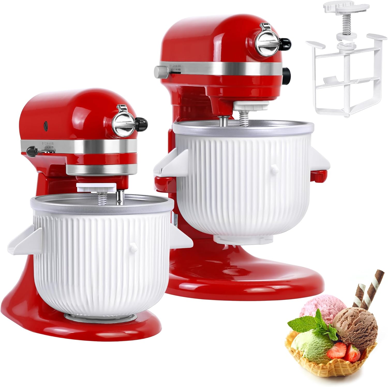 Ice Cream Maker Attachment for - Kitchen Appliances Kitchenaid 评论和价格