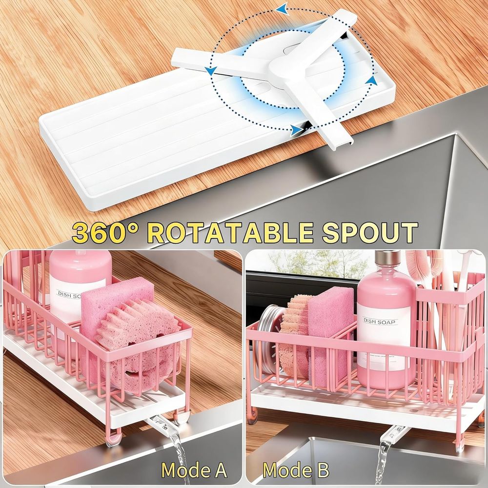 Sponge Holder or Kitchen Sink, - Kitchen Appliances Organizer 评论和价格