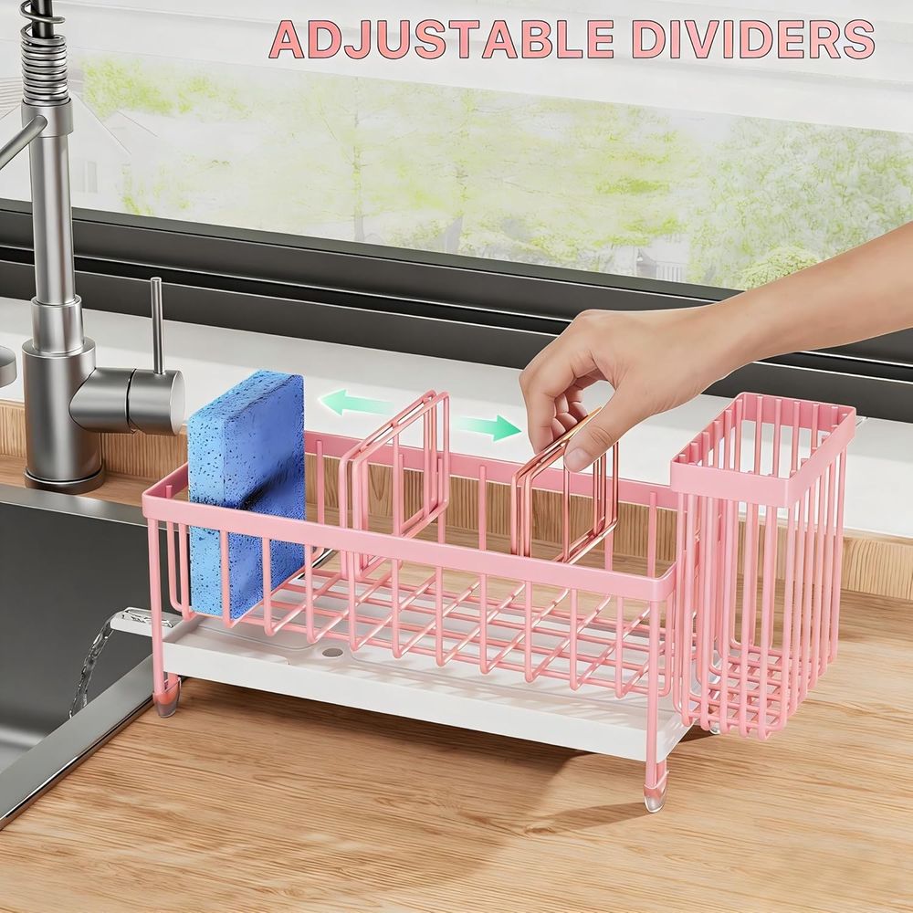 Sponge Holder or Kitchen Sink, - Kitchen Appliances Organizer 评论和价格