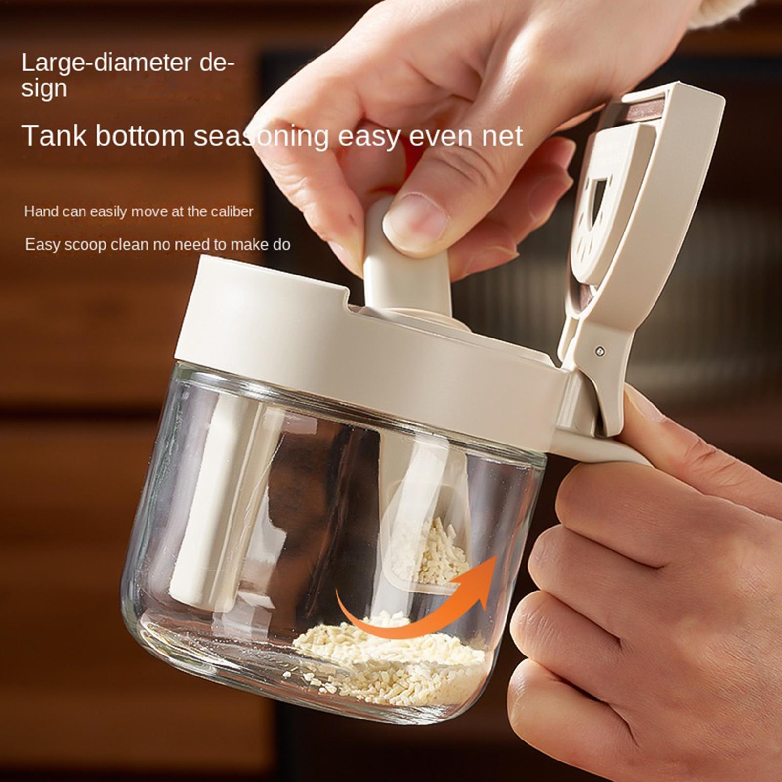 Seasoning Jar Leak-Proof Salt  - Kitchen Appliances Cabinet 评论和价格
