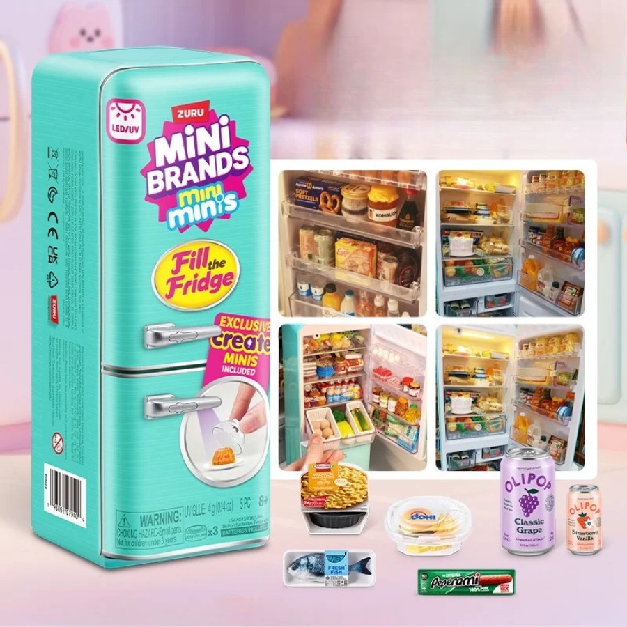 ZURU 5 Surprise Mini Fridge Ba - Kitchen Appliances Refrigerators 评论和价格